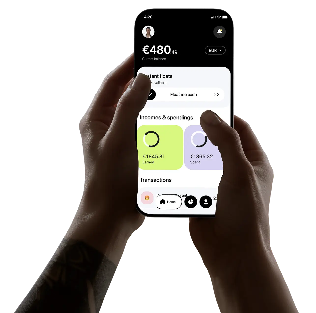 App showcase illustration